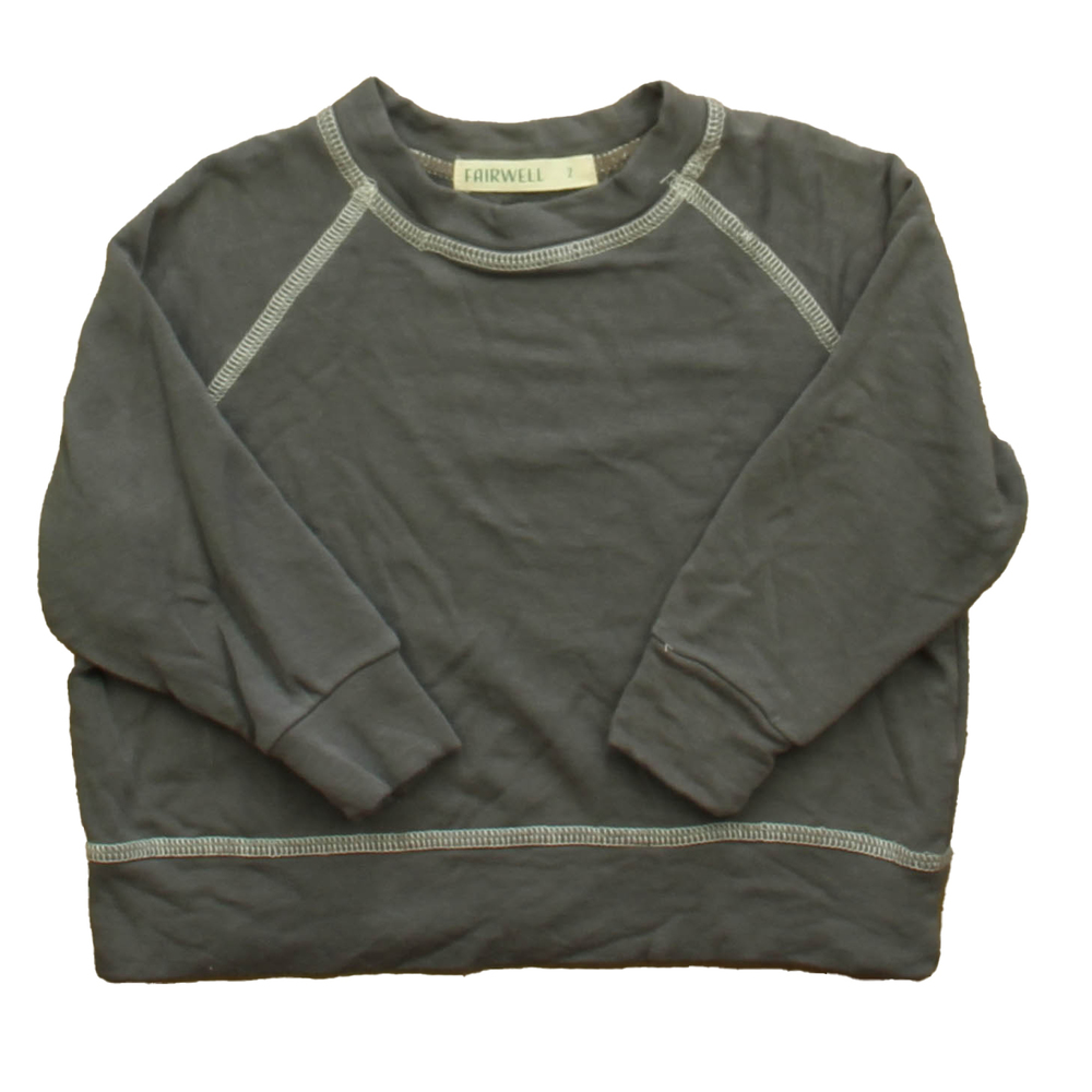 Fairwell Boys Grey Long Sleeve Shirt size: 2T